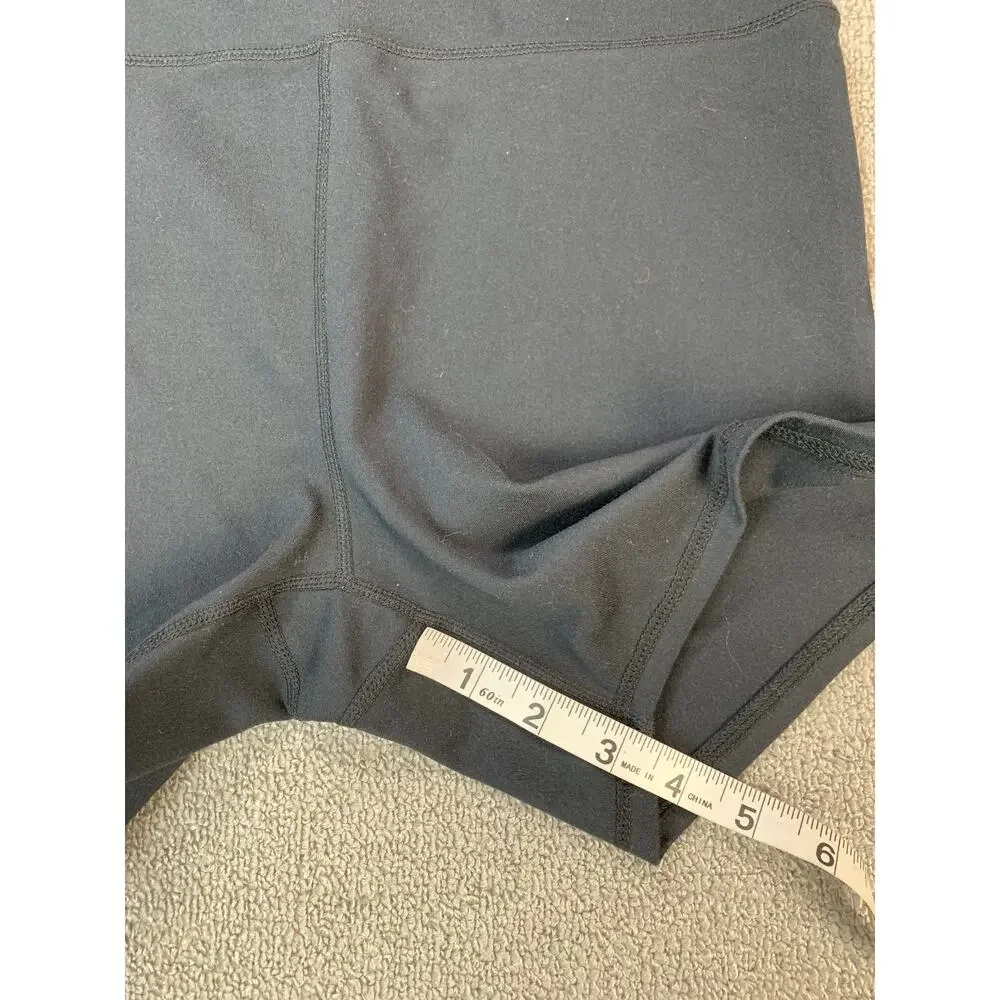 Bike Short Yoga Pilates Gym Black Size Medium‎
